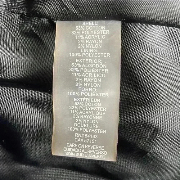 Karl Lagerfeld Paris Tweed Lightweight Motorcycle Jacket Black/White Size XS NWT - Picture 7 of 12